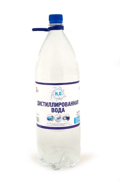 Вода дистиллированная 2 литра